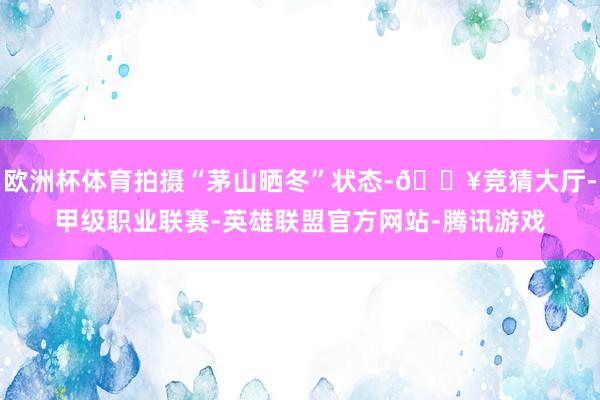 欧洲杯体育拍摄“茅山晒冬”状态-🔥竞猜大厅-甲级职业联赛-英雄联盟官方网站-腾讯游戏