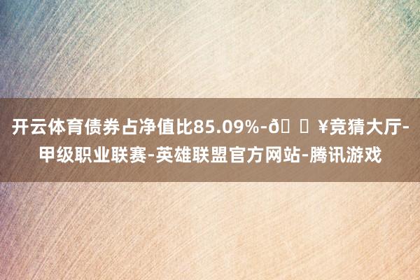 开云体育债券占净值比85.09%-🔥竞猜大厅-甲级职业联赛-英雄联盟官方网站-腾讯游戏