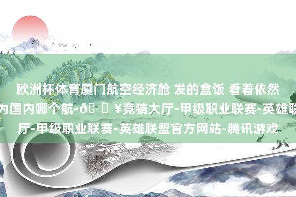 欧洲杯体育厦门航空经济舱 发的盒饭 看着依然可以的 不吹不黑 你认为国内哪个航-🔥竞猜大厅-甲级职业联赛-英雄联盟官方网站-腾讯游戏